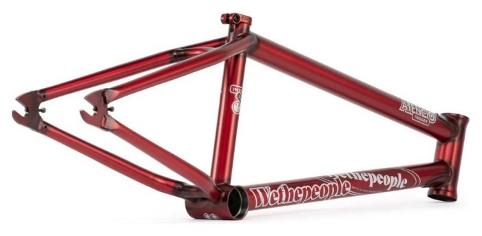 Рама WeThePeople TRIGGER 20.5"TT matt translucent red (червона)