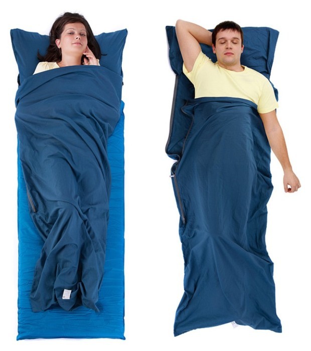 Підкладка для спального мішка Naturehike NH15S012-D, бавовна, синій