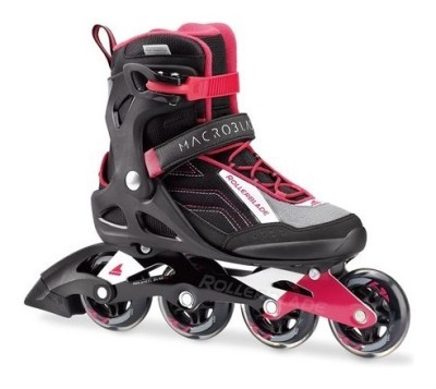 Роликові коньки для дорослих Rollerblade MACROBLADE 80 W 42 (10US) 270мм Black/cherry (07735100 9V1) O