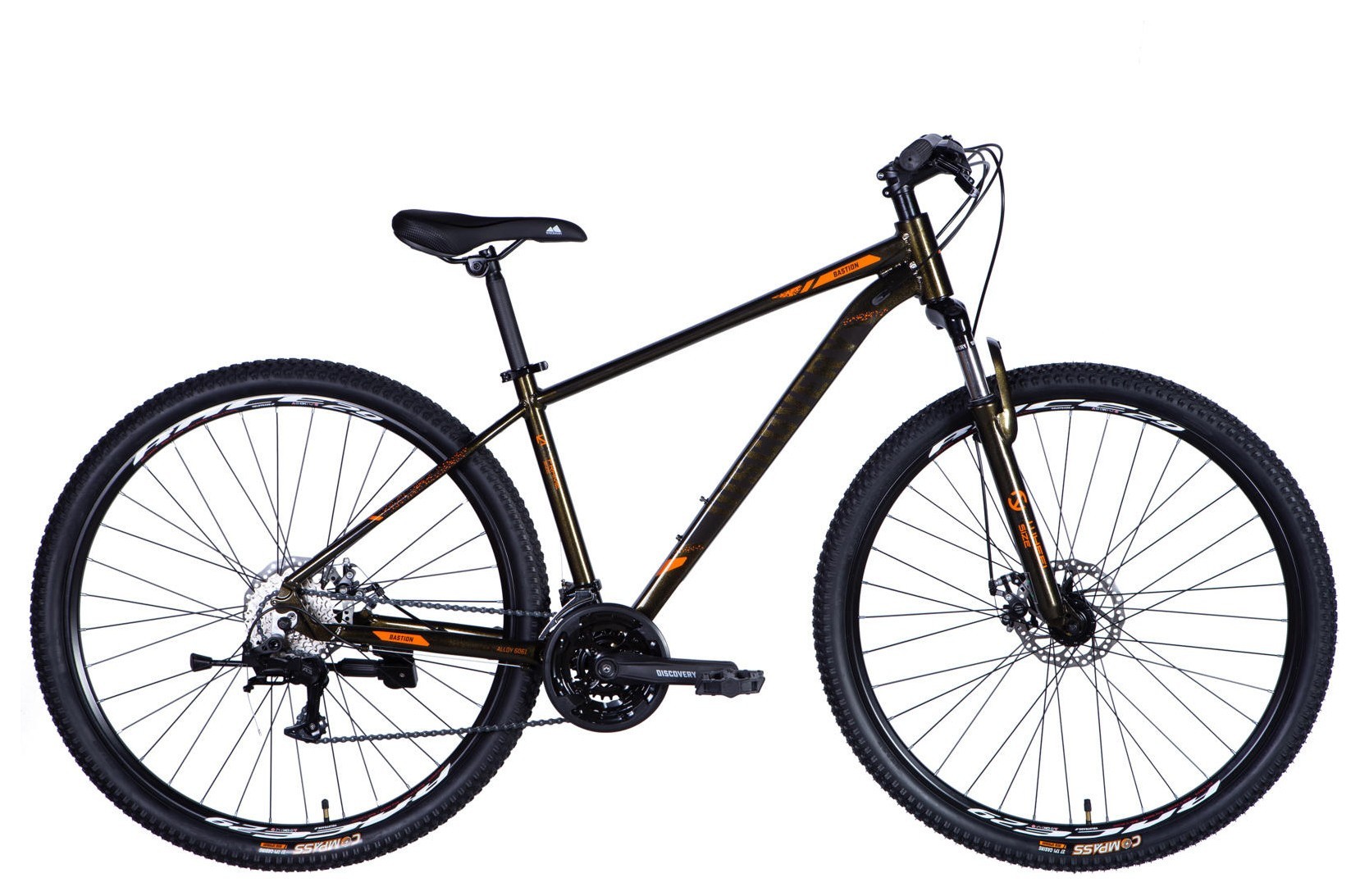 Велосипед AL 29" Discovery BASTION DD CS рама-17" коричневий 2025