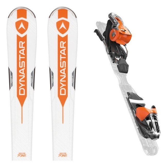 Лижі гірські (комплект) Dynastar SPEED ZONE 5+XPRESS 10 172см White/orange (DAGD501+FCGD009)