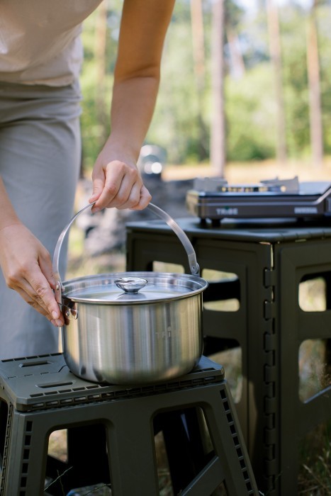 Казанок Tribe Family Pot 3,5 л сталевий T-FH-0005-metal