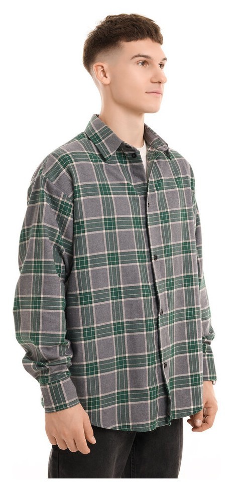 Сорочка Pobedov Woody Зелений L SRru3 173Lgr