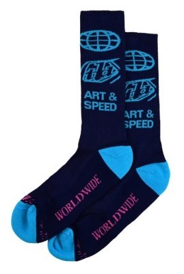 Шкарпетки TLD MENS PERFORMANCE SOCKS; WORLDWIDE [MIDNIGHT] S/M