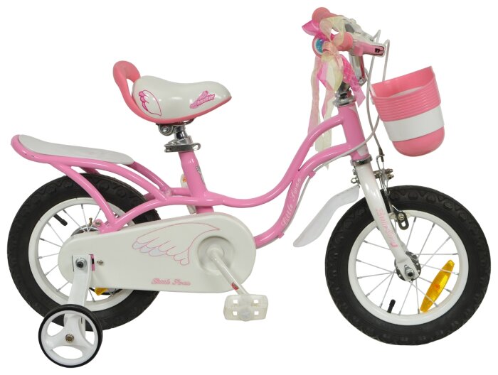 Велосипед Royalbaby Little swan 16" ST, рожевий