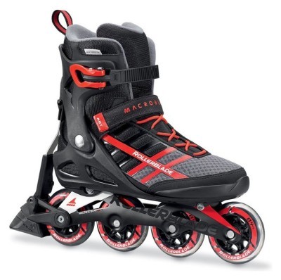 Роликові коньки для дорослих Rollerblade MACROBLADE 84 ABT M 41 (8.5US) 265мм Black/red (7734400) O