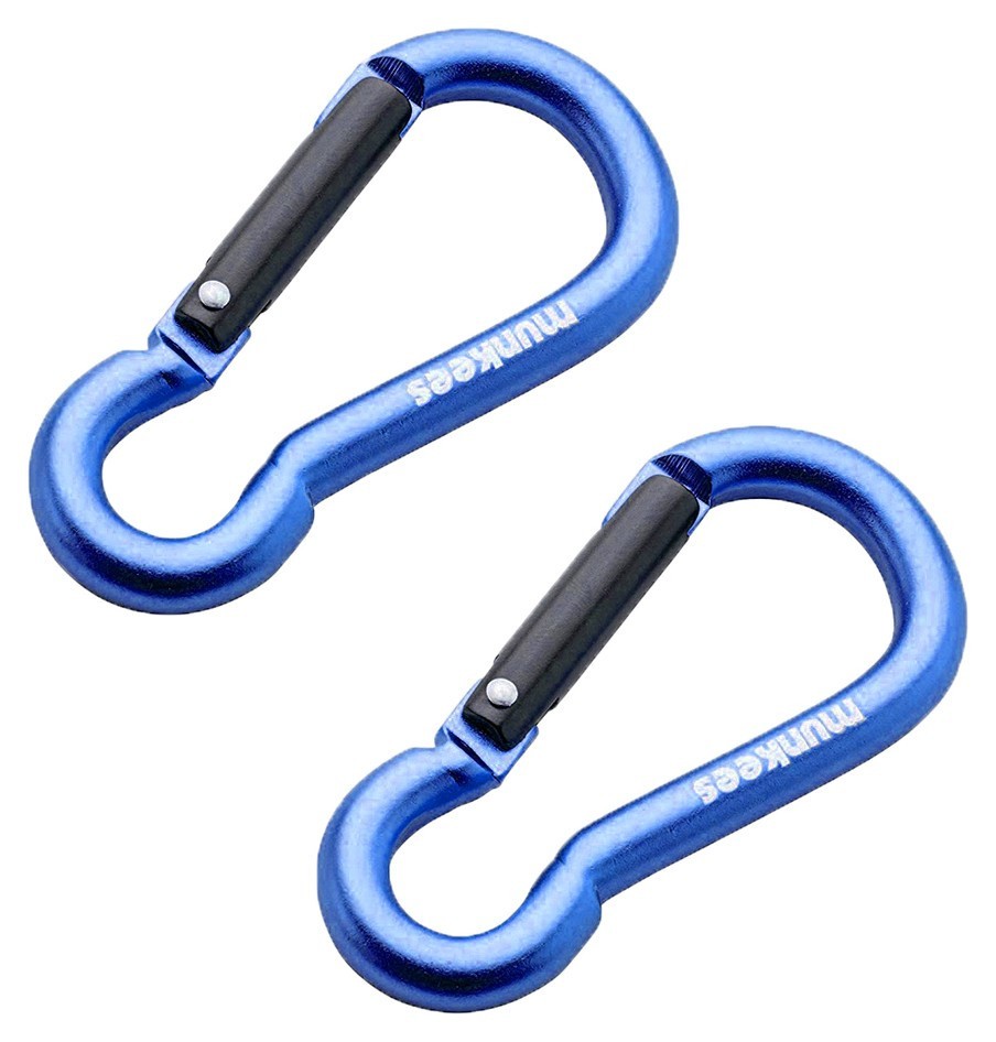 Munkees 3236 карабін Pear 6 мм x 60 мм (пара) dark blue