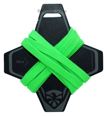 Шнурки для роликів Flying Eagle зелені