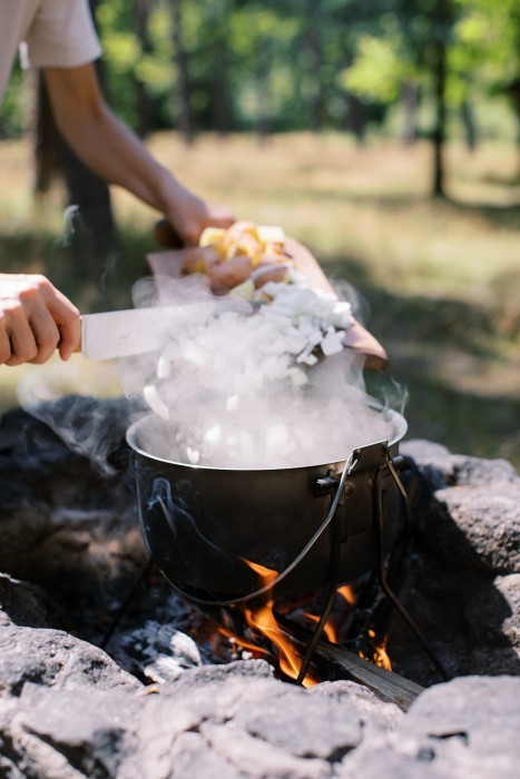 Казанок Tribe Fire Pot 5,4 л сталевий T-FH-0006-metal