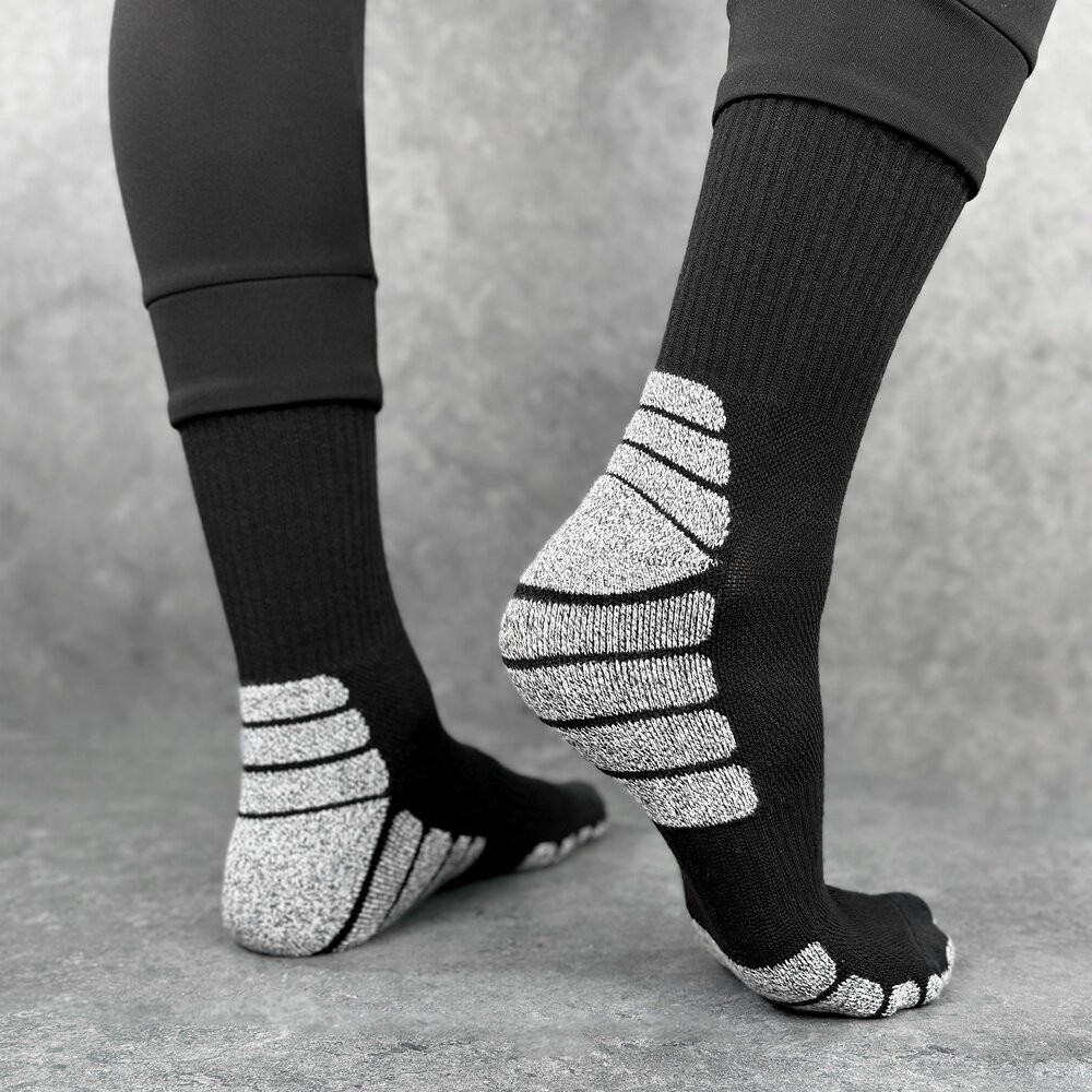 Чорні шкарпетки для чоловіків спортивні Pobedov Blank