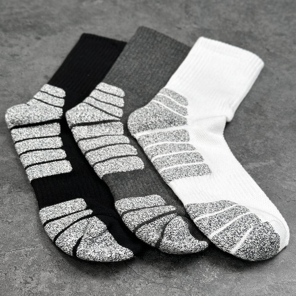 Чорні шкарпетки для чоловіків спортивні Pobedov Blank