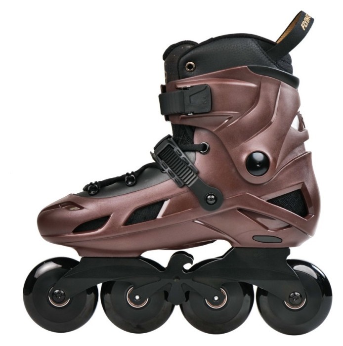 Ролики Flying Eagle F7 Optimum Dual Density коричневі