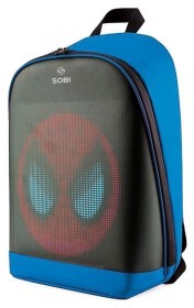 Рюкзак Sobi Pixel Plus SB9707 Blue із LED екраном