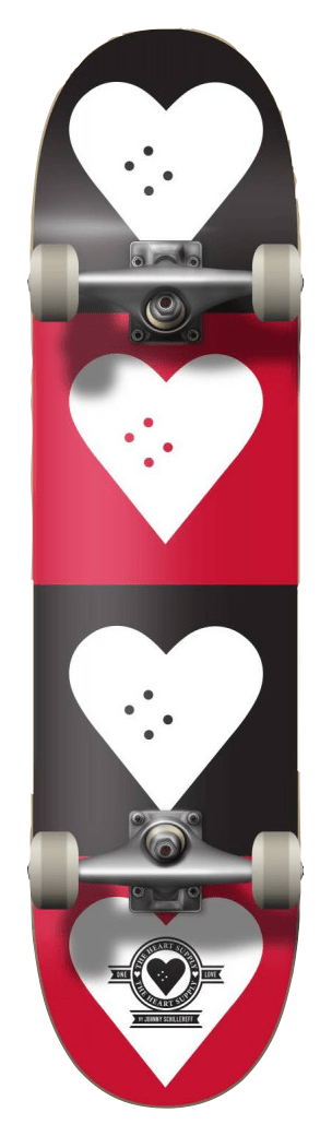 Скейт Heart Supply Logo 7,75", Quad