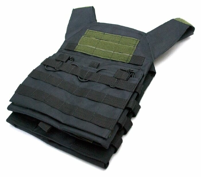 Жилет плитоноска ROU Military, чорний