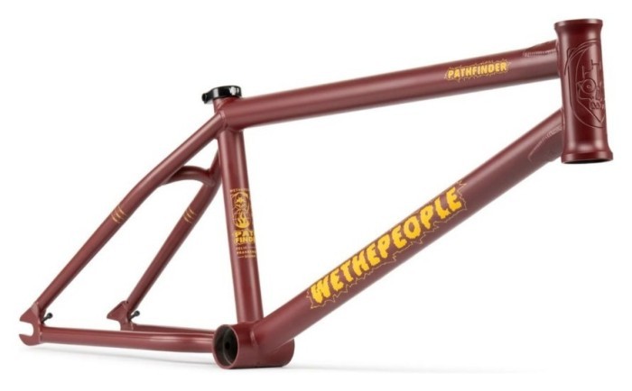 Рама WeThePeople PATHFINDER 20.75"TT matt burgundy (бордовий)