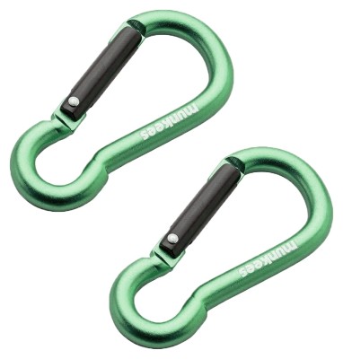 Munkees 3236 карабін Pear 6 мм x 60 мм (пара) grass green