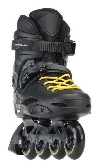 Роликові коньки для дорослих Rollerblade RB 80 36.5 (6US) 230мм Black/yellow (07847700 800)
