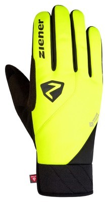 Ziener велоперчатки Donni poison yellow 10
