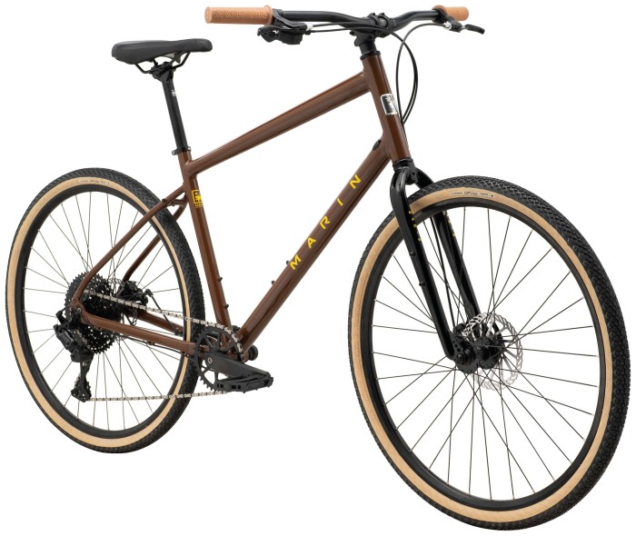 Велосипед 28" Marin KENTFIELD 2 рама - M 2025 Gloss Brown/Black/Yellow