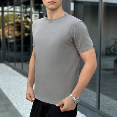 Чоловіча футболка сталева Pobedov Peremoga