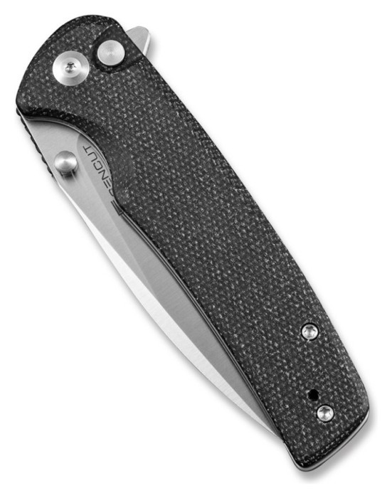 Ніж складаний туристичний Sencut Sachse, (8.8 см) 9Cr18MoV / Micarta чорний