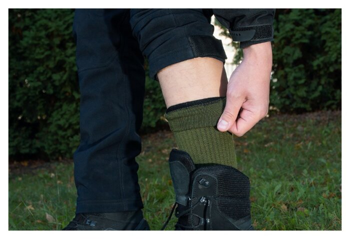 Шкарпетки Dexshell Terrain Walking 2.0 Socks, хакі, розмір S (36-38)