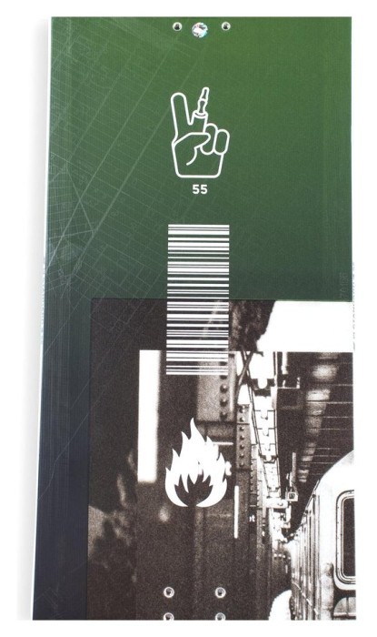 Сноуборд K2 STANDARD 155 Black/khaki/grey (11E0010.1) O