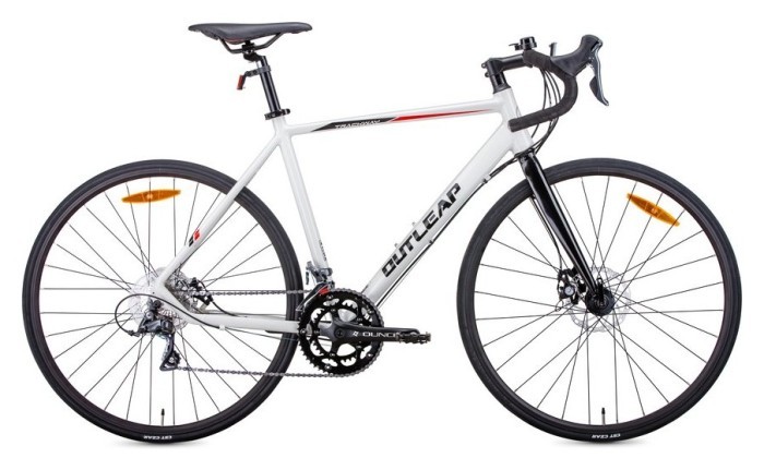 Велосипед шосейний Outleap Trackway 28" 54 Grey (OBR21U1W)