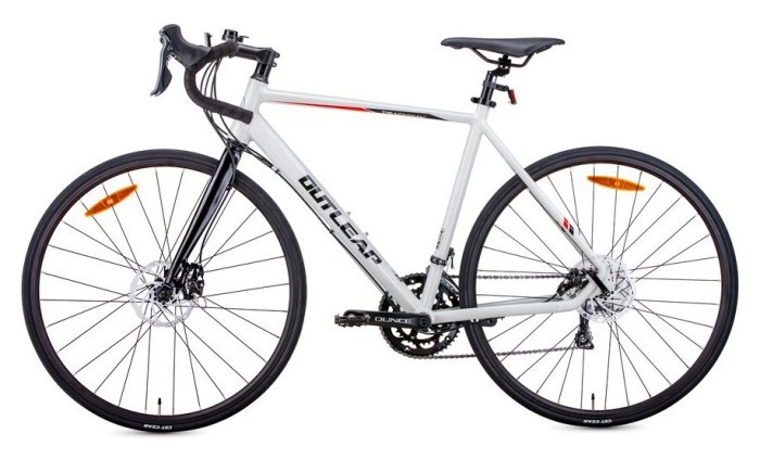 Велосипед шосейний Outleap Trackway 28" 54 Grey (OBR21U1W)