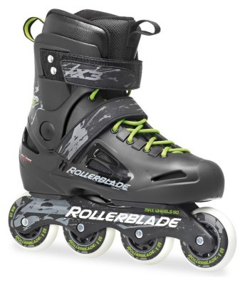 Роликові коньки для дорослих Rollerblade Fusion X3 38 (6US) 240мм Black/green (07023000 T83)