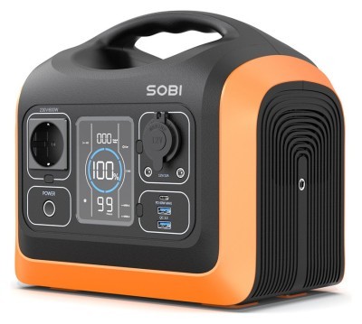 Портативна зарядна станція Sobi 600W (186000mAh; 595Wh)