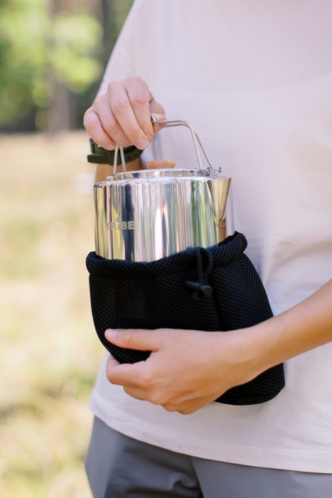 Чайник Tribe Kettle 1,2 л сталевий T-FI-0010-metal