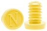 Гріпси для самокату North Essential Pro Yellow Фото - 1