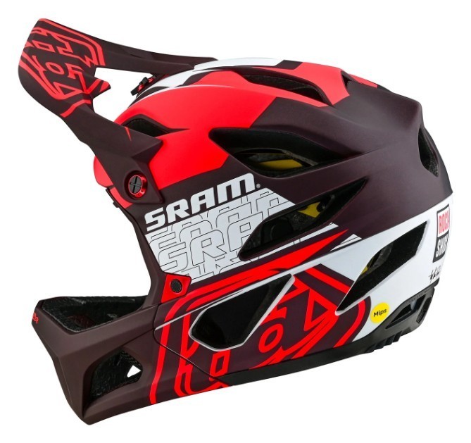 Вело шолом TLD Stage Helmet SRAM [VECTOR RED] XL/XXL