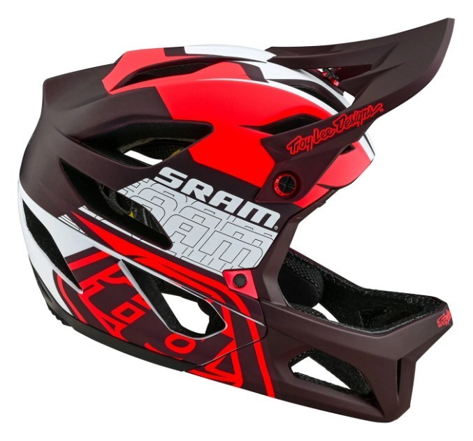 Вело шолом TLD Stage Helmet SRAM [VECTOR RED] XL/XXL