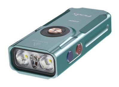 Ліхтар наключний Fenix E06R бірюзовий