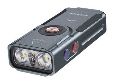 Ліхтар наключний Fenix E06R бірюзовий