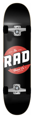 RAD Скейтборд Logo Progressive Complete Skateboard 8.125" - Black