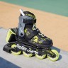 Ролики Rollerblade Microblade SL black-lime Фото - 6