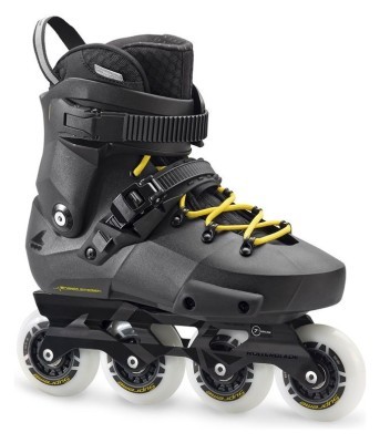Роликові коньки для дорослих Rollerblade TWISTER EDGE 38 (7US) 240мм Black/yellow (07847500 800)