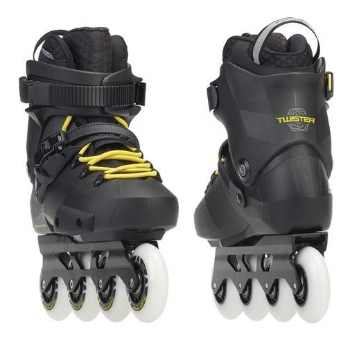 Роликові коньки для дорослих Rollerblade TWISTER EDGE 38 (7US) 240мм Black/yellow (07847500 800)