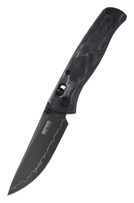 Ніж складаний SRM Medal 255L-FB2, чорний