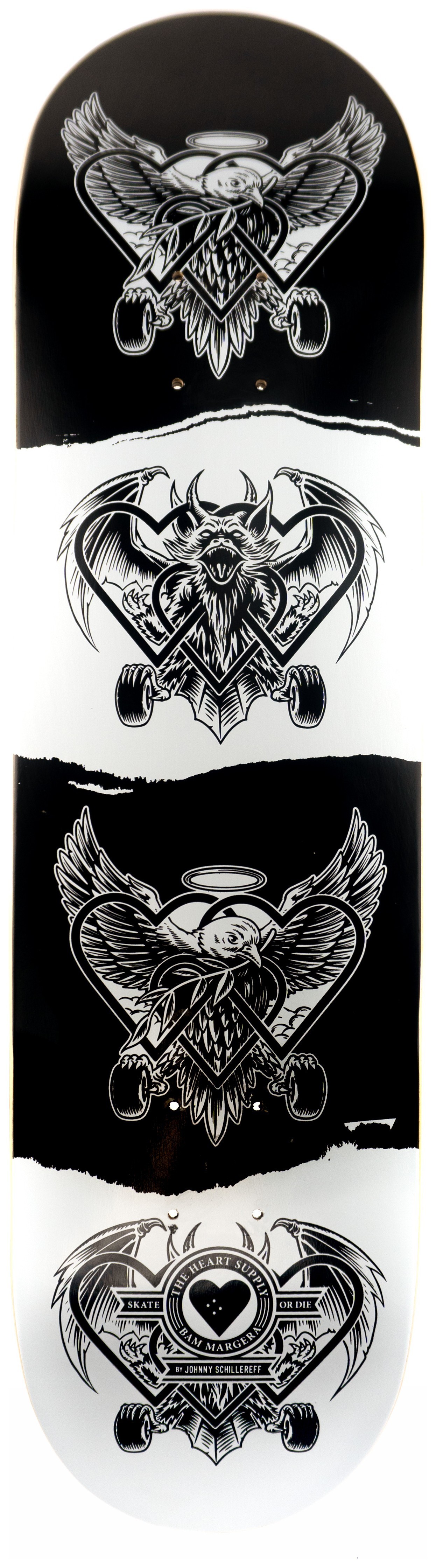 Дошка Heart Supply Bam 8.0 Dark Light