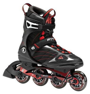 Роликові коньки для дорослих K2 FIT 80 M 49 (14.0US) 320мм Black/red (3040001) O