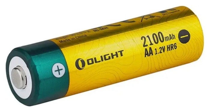 Набір акумуляторів Olight B Pro AA 2100 mAh. 8 шт