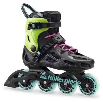 Роликові коньки для дорослих Rollerblade MAXXUM CLASSIC 42 (9US) 270мм Black/acid green (07849400 9C5) O