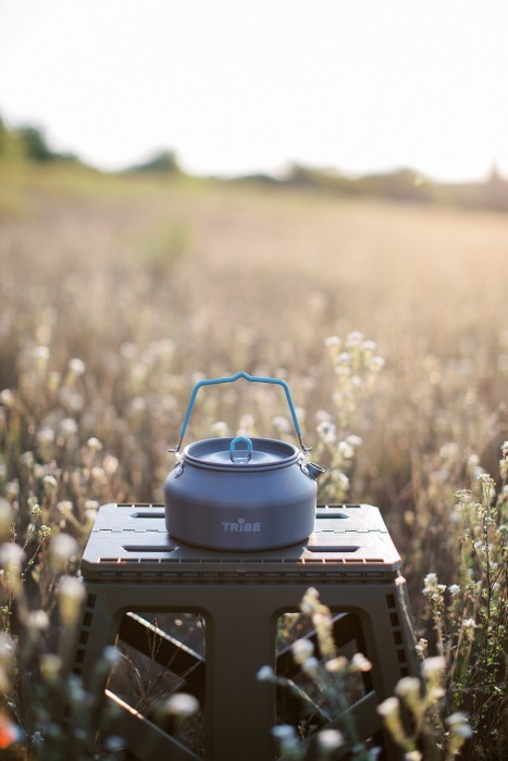 Чайник Tribe Kettle Alu 1 л алюмінієвий T-FI-0013-grey