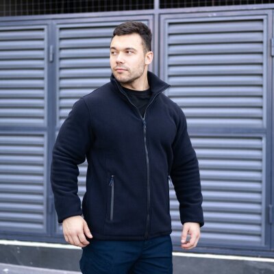 Толстовка флісова Pobedov Voin Темно-синій S BLto2 540Sdb