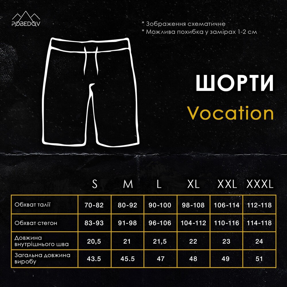 Пляжні шорти чоловічі Pobedov Vocation Navy